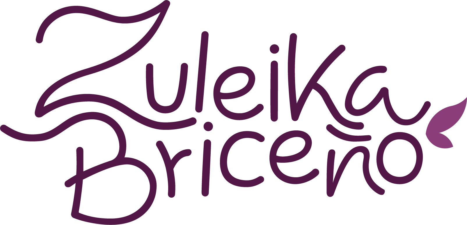 Zuleika Briceño Logo morado